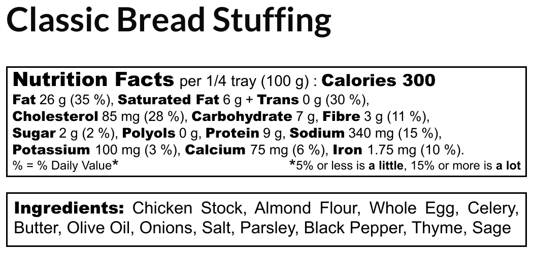 Classic Bread Stuffing (500g)