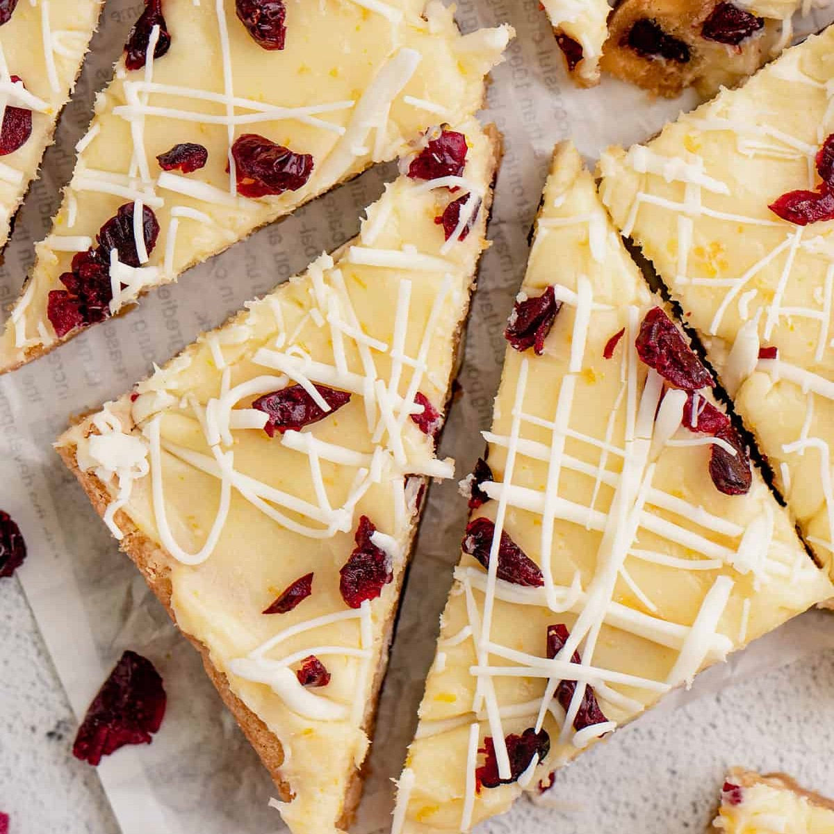 Cranberry Bliss Bars (Retail or Foodservice)