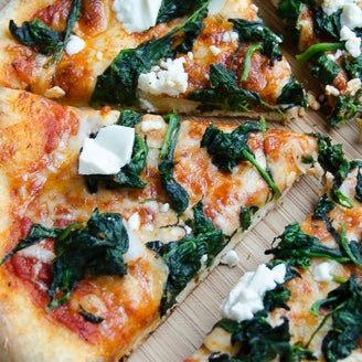 Bake@Home Pizza - Romesco w/ Spinach & Feta