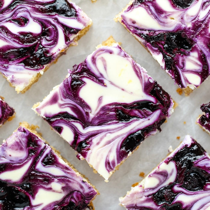 Lemon Blueberry Cheesecake Bars (1 lg. square)