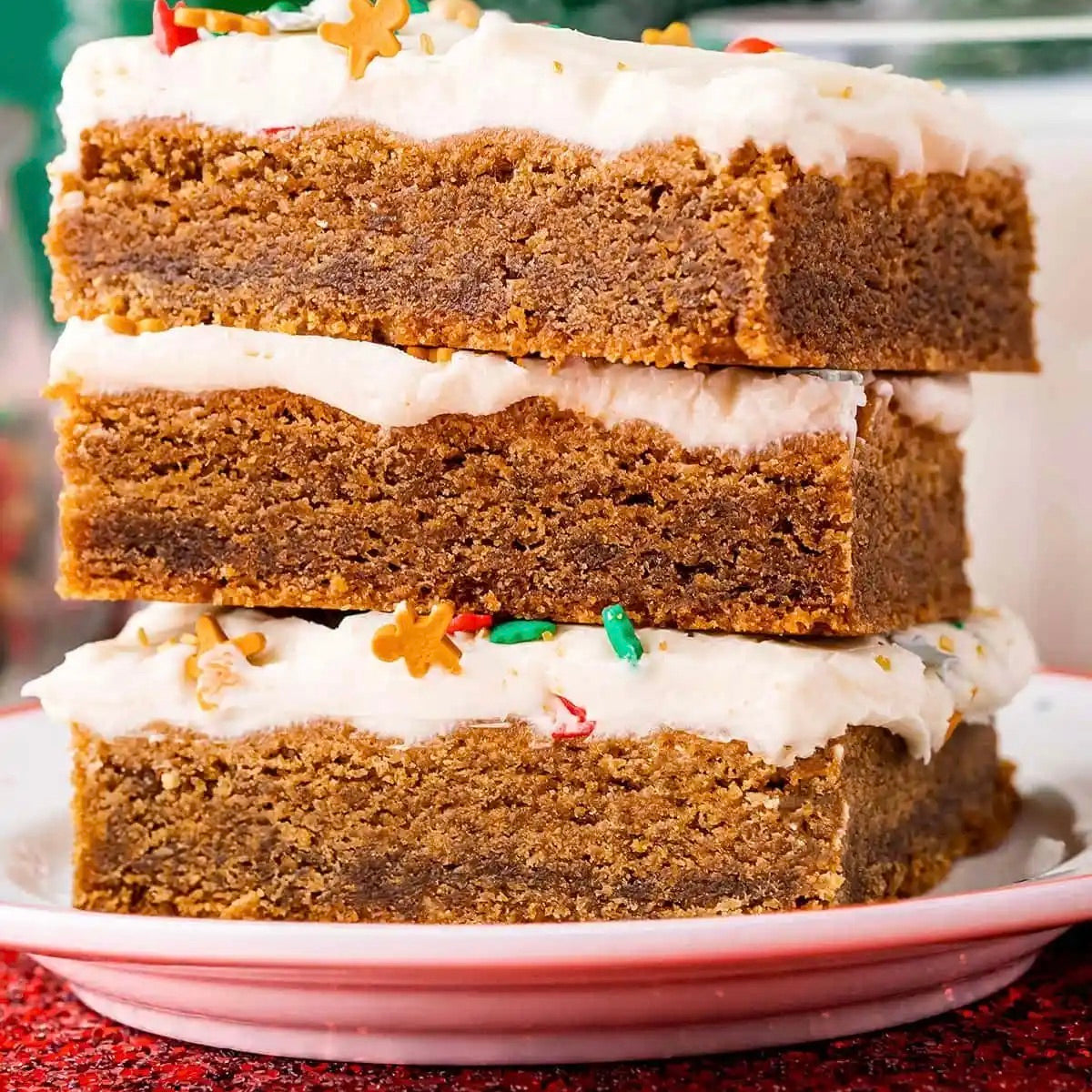 Gingerbread Bar w/Mascarpone frosting (Retail or Foodservice)