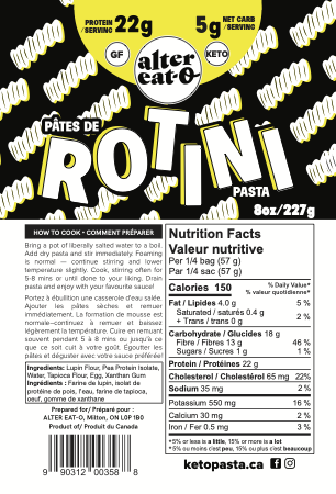 Low- carb Keto ROTINI 227g