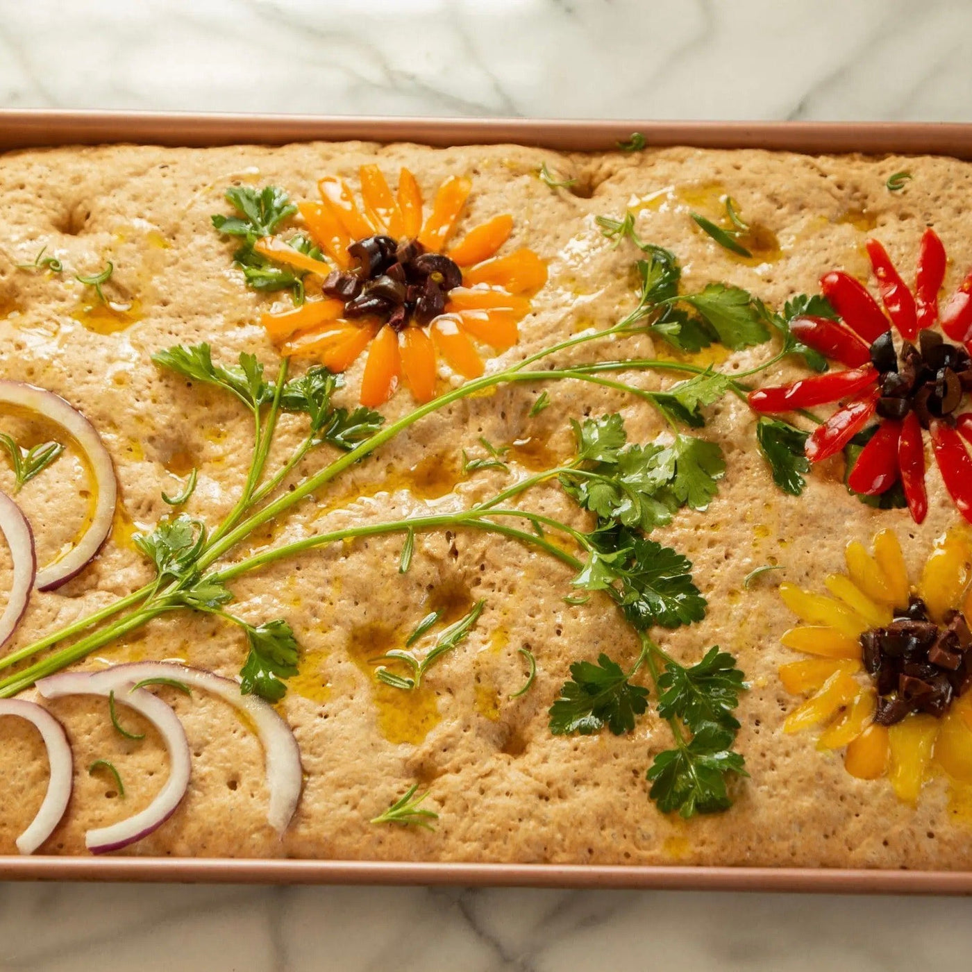 Keto Focaccia Art (CUSTOM)