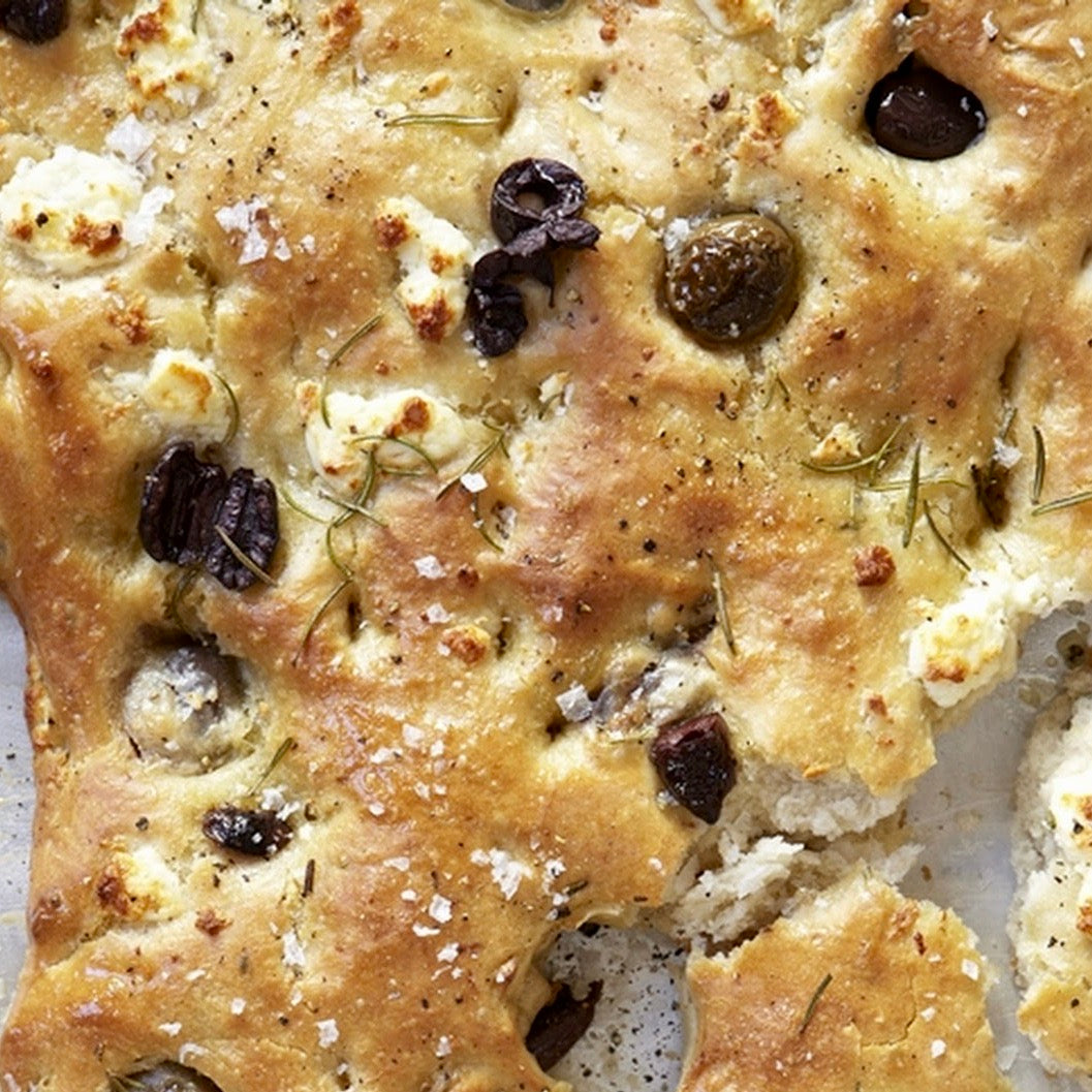 Keto Focaccia: Olive Feta Herb (2 sizes)