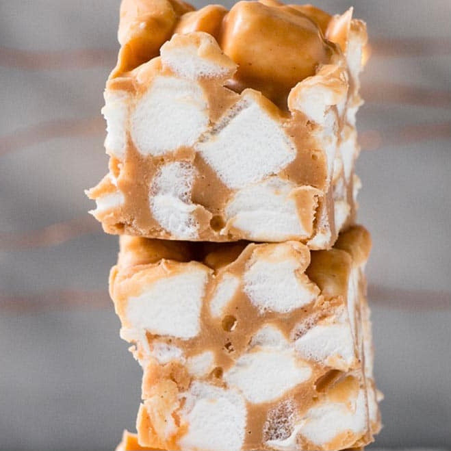 Butterscotch Peanut Butter Marshmallow Fudge (~100g)