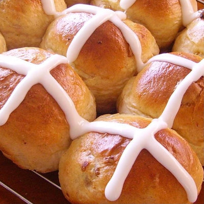 Hot Cross Buns (4/order)