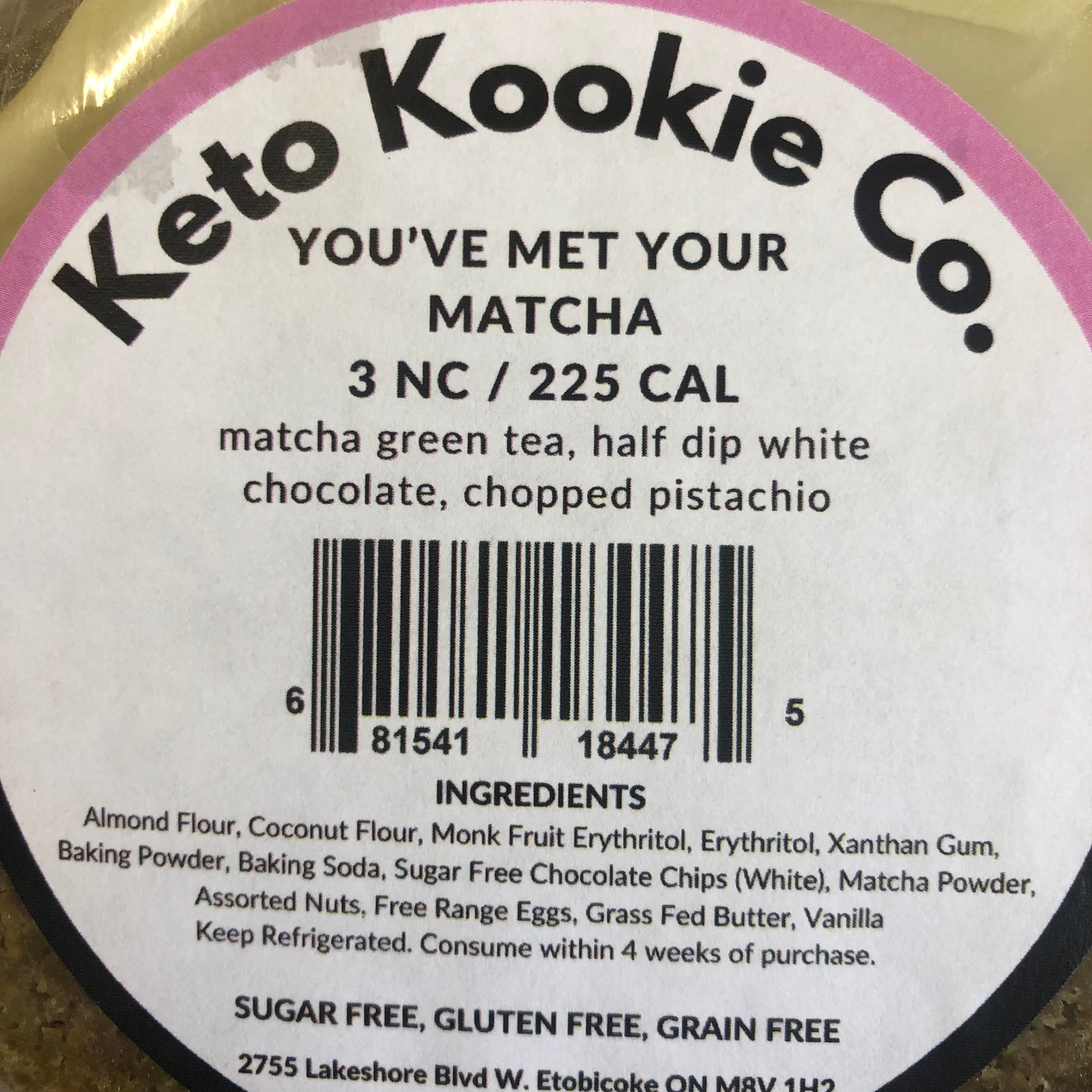 You've Met Your Matcha Cookie (1 single)