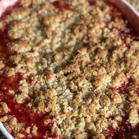 Strawberry Rhubarb Crisp (300g)