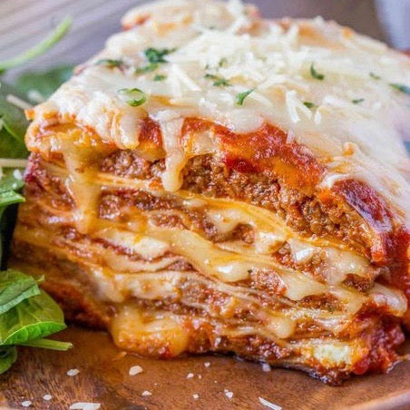 low carb keto friendly meat lasagna by Alter Eat-o